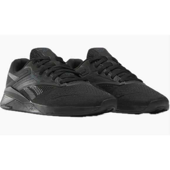 Reebok Women's Nano X4 Sneaker, Black/Pure Grey/Pewter, Women's Size 7 - Picture 1 of 10